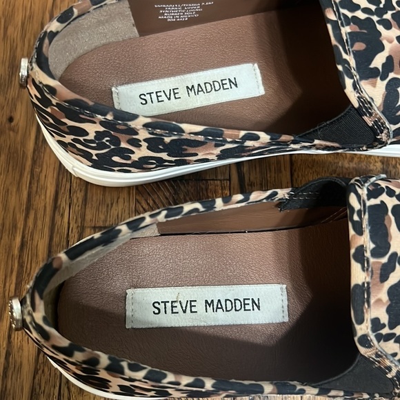 Steve Madden Sneakers Symba Leopard print size 7.5 - Picture 10 of 12